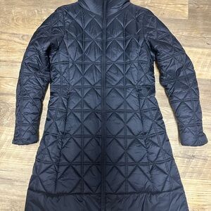 Patagonia Women's Navy Quilted Puffer Coat